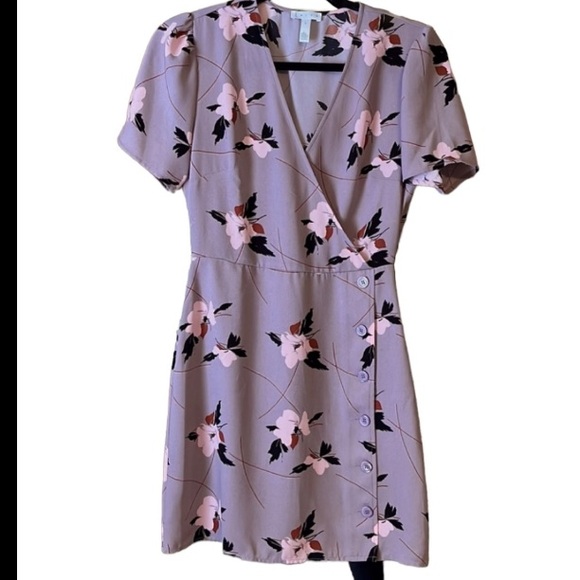 Leith Dresses & Skirts - 🐦- Leith sz S Dusky Light Purple Quail Cherry Blossom Dress